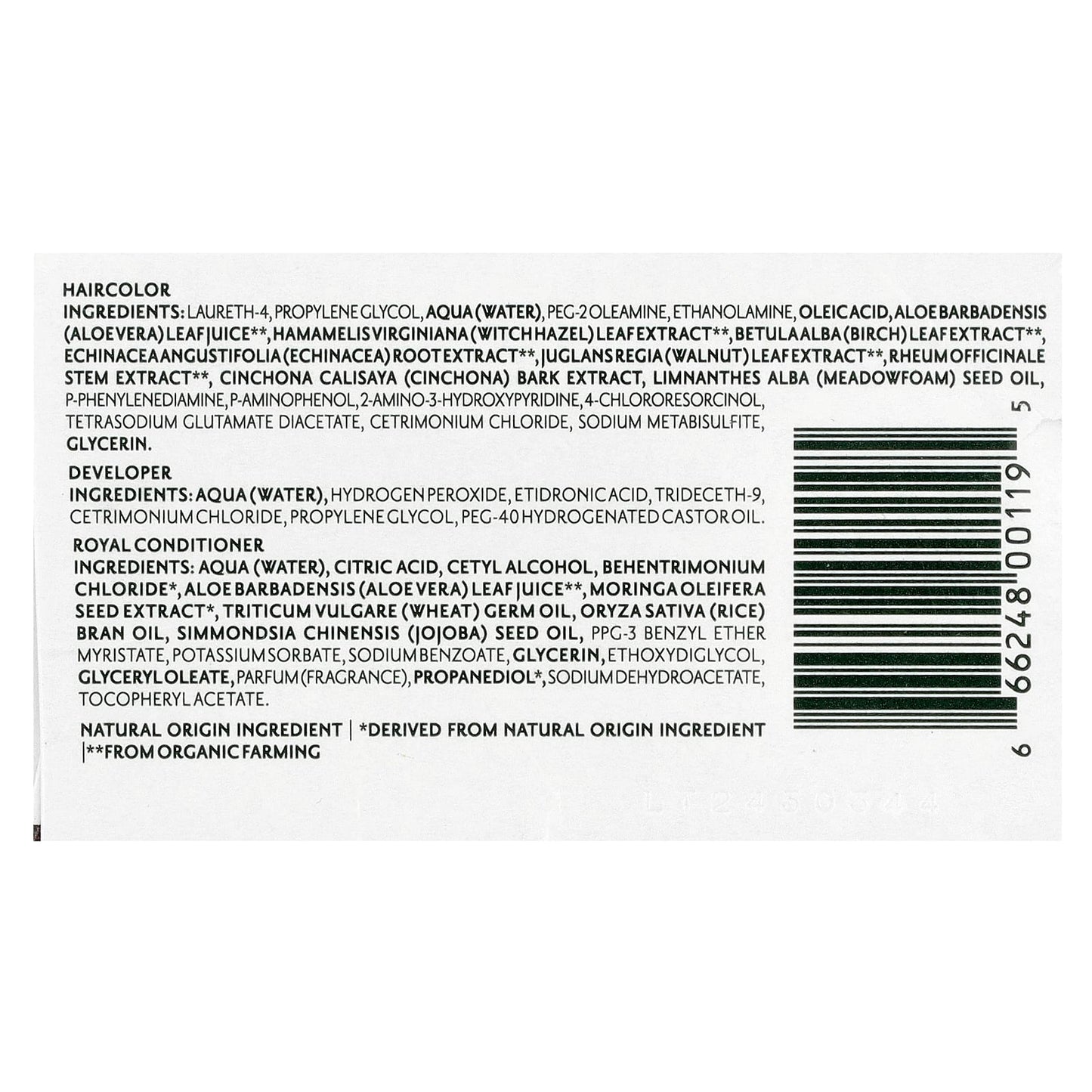 Herbatint Permanent Hair Color Gel - 5R Light Copper Chestnut - Image 2