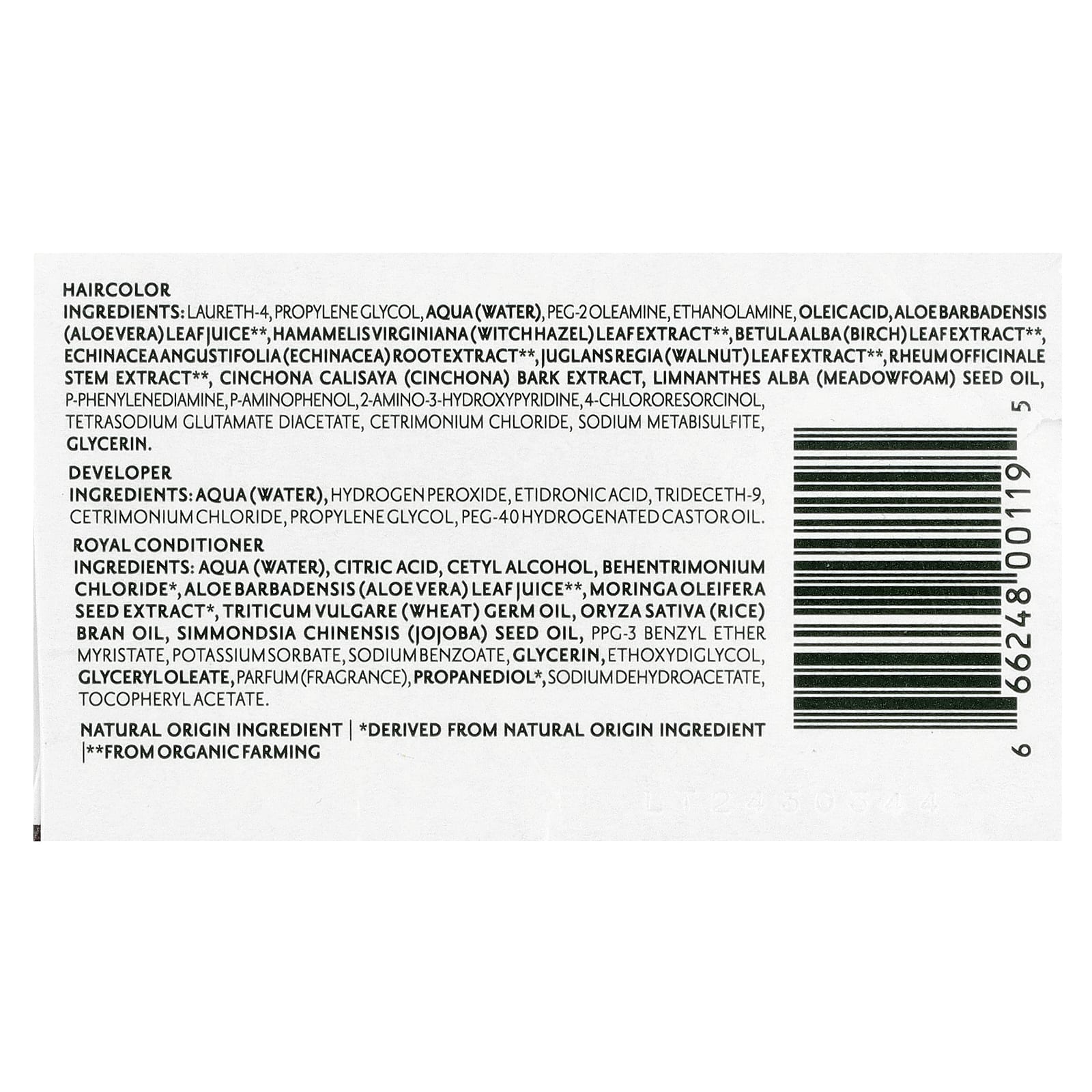 Herbatint Permanent Hair Color Gel - 5R Light Copper Chestnut - Image 2
