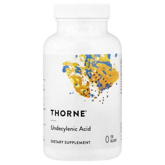 Thorne, Undecylenic Acid, 250 Gelcaps (50 mg per Gelcap) - Image 1