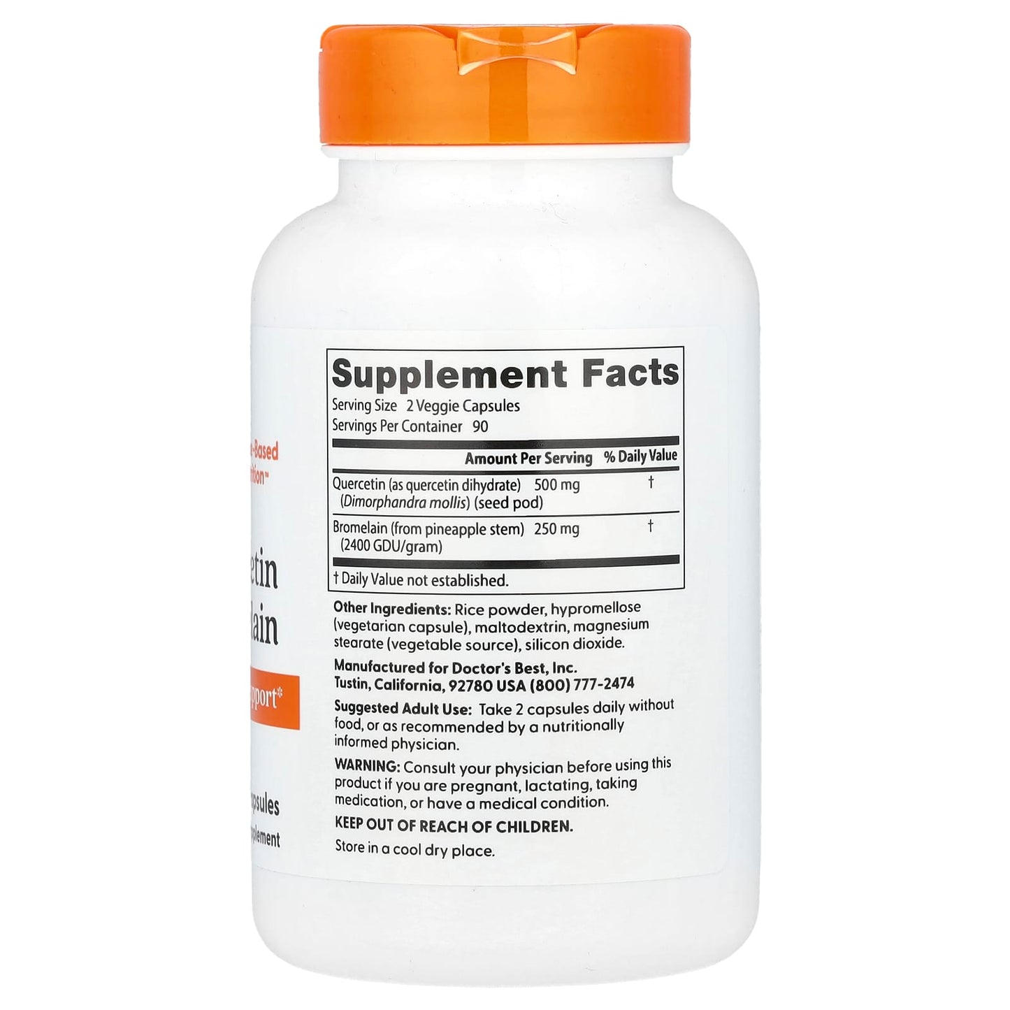 Quercetin Bromelain Supplement for Immune & Joint Support - Image 2