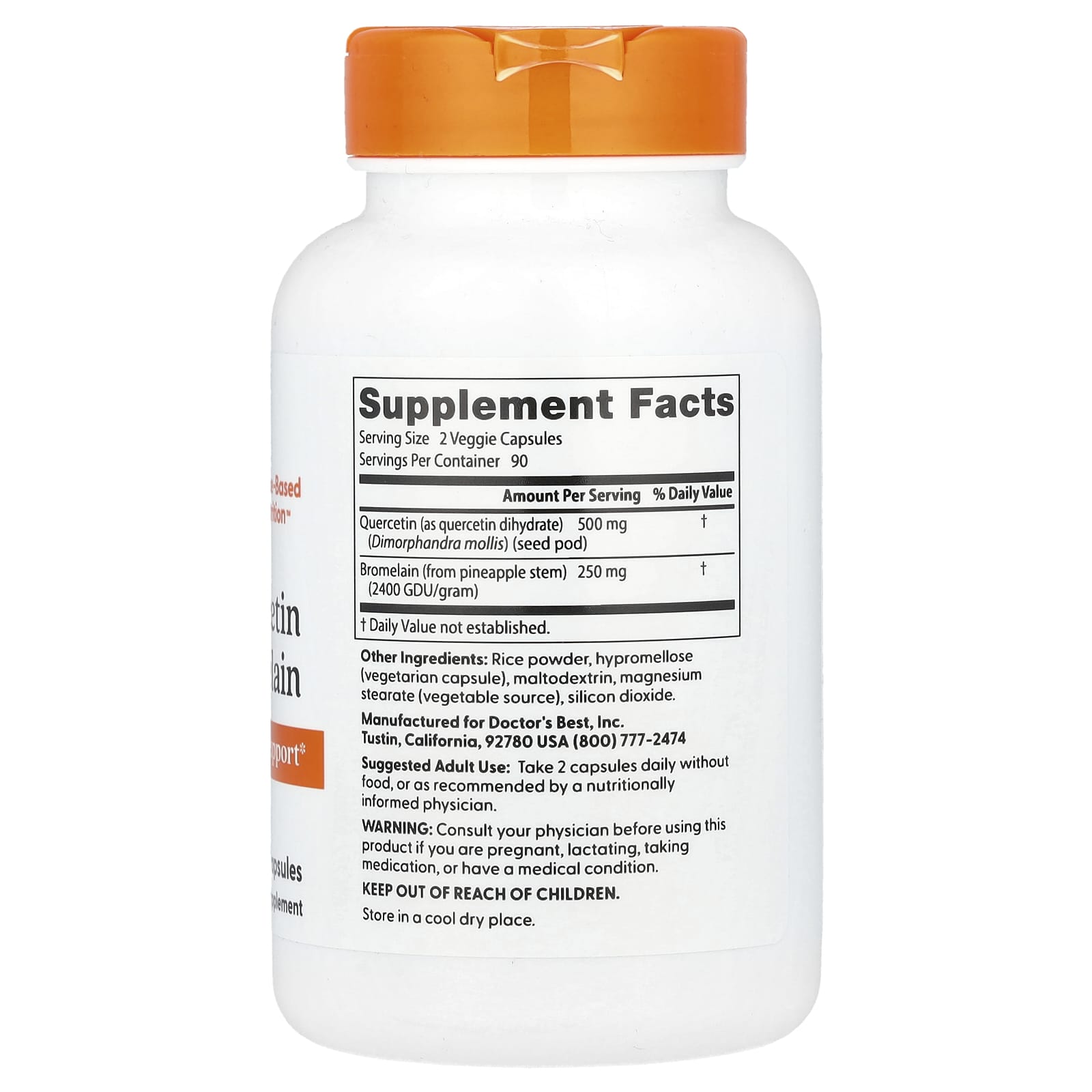 Quercetin Bromelain Supplement for Immune & Joint Support - Image 2