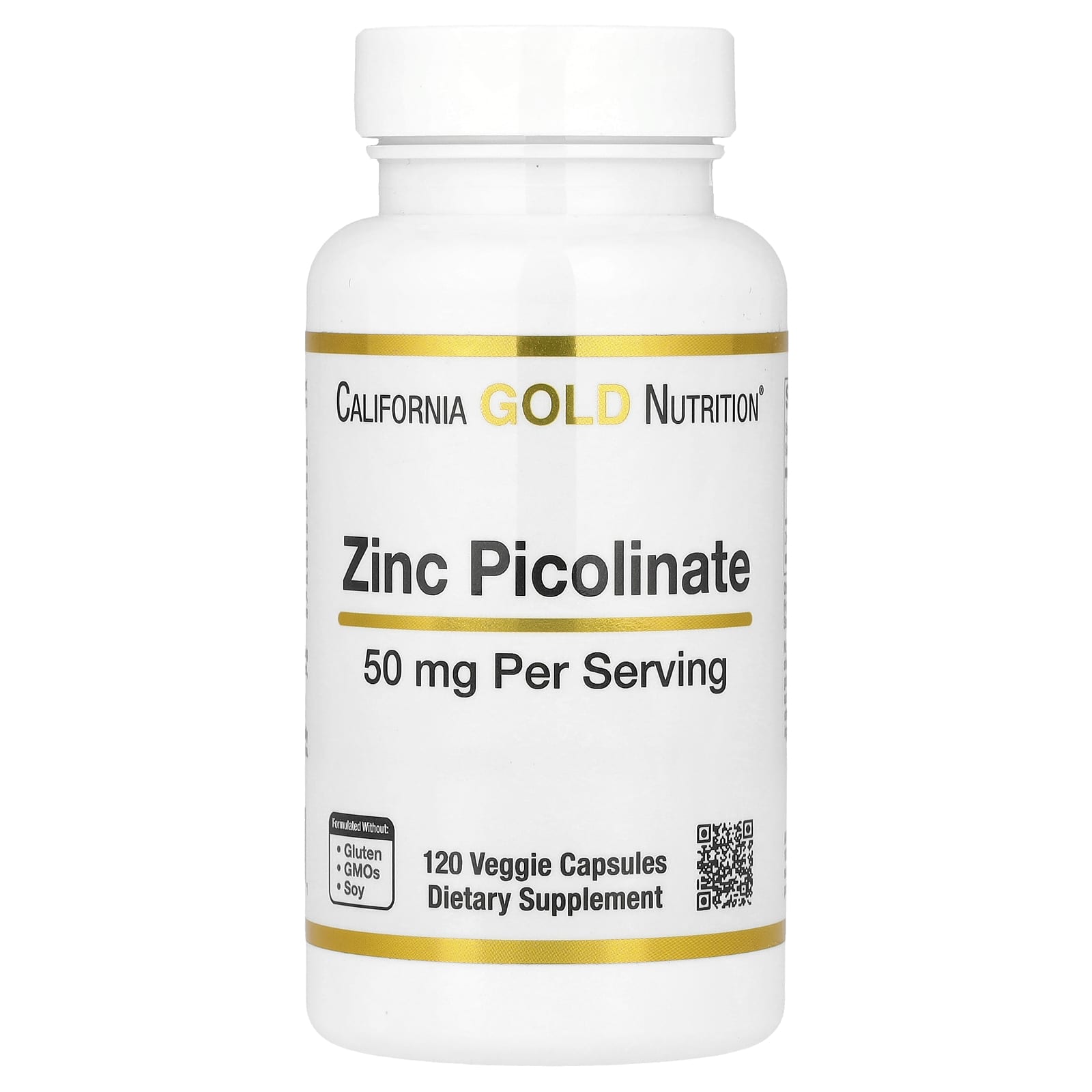 Zinc Picolinate 50mg - Immune Support for Vegans & Vegetarians - Image 1