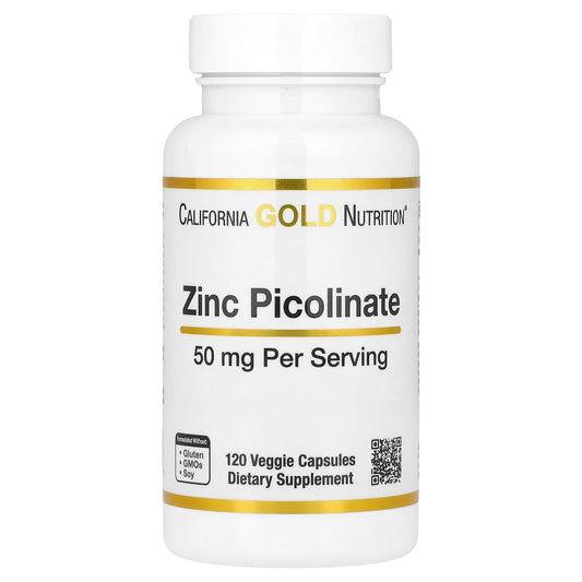 Zinc Picolinate 50mg - Immune Support for Vegans & Vegetarians - Image 1