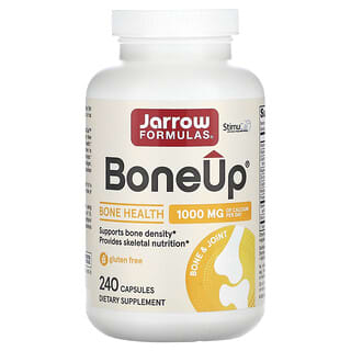 Jarrow Formulas BoneUp for Stronger Bones - 1,000 mg, 240 Capsules