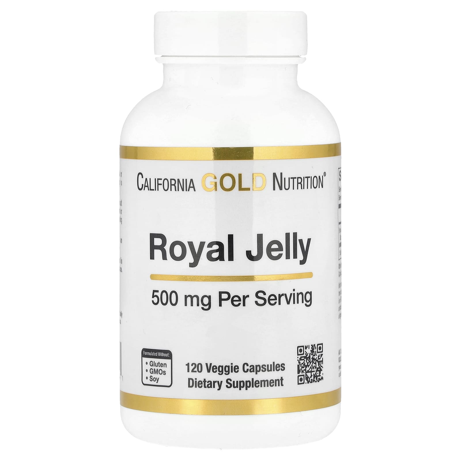 Boost Vitality with California Gold Nutrition's Royal Jelly Supplement - Image 1