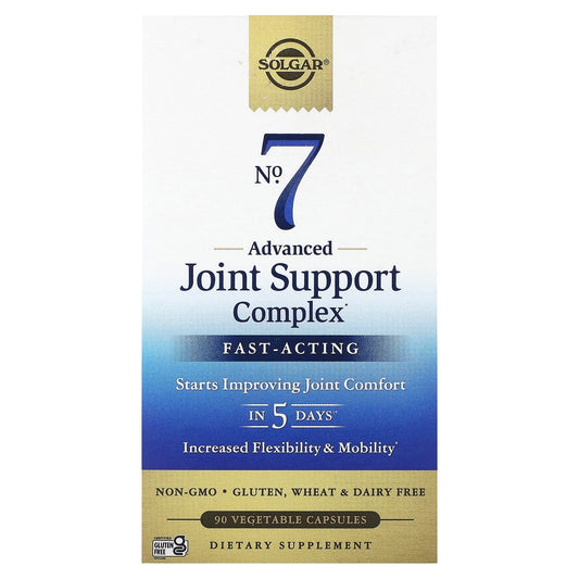 Solgar, No. 7, Advanced Joint Support Complex, 90 Vegetable Capsules - Image 1