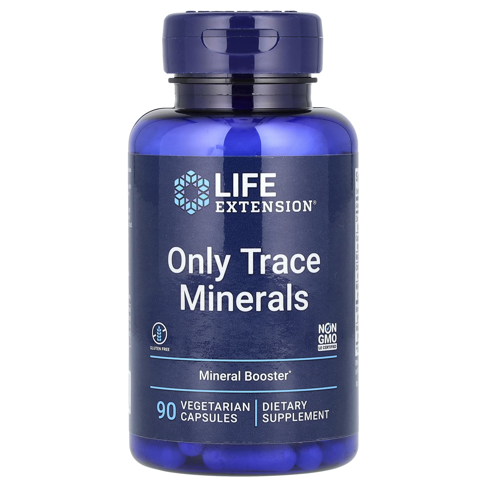 Life Extension, Only Trace Minerals, 90 Vegetarian Capsules - Image 1