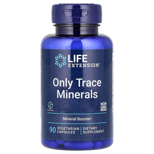 Life Extension, Only Trace Minerals, 90 Vegetarian Capsules - Image 1