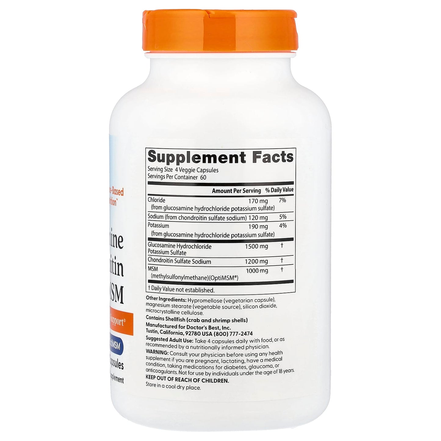 Joint Health & Beauty Support with Glucosamine Chondroitin MSM - Image 2