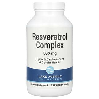 Resveratrol Complex with Grape Seed & Red Wine Extract - 250 Capsules
