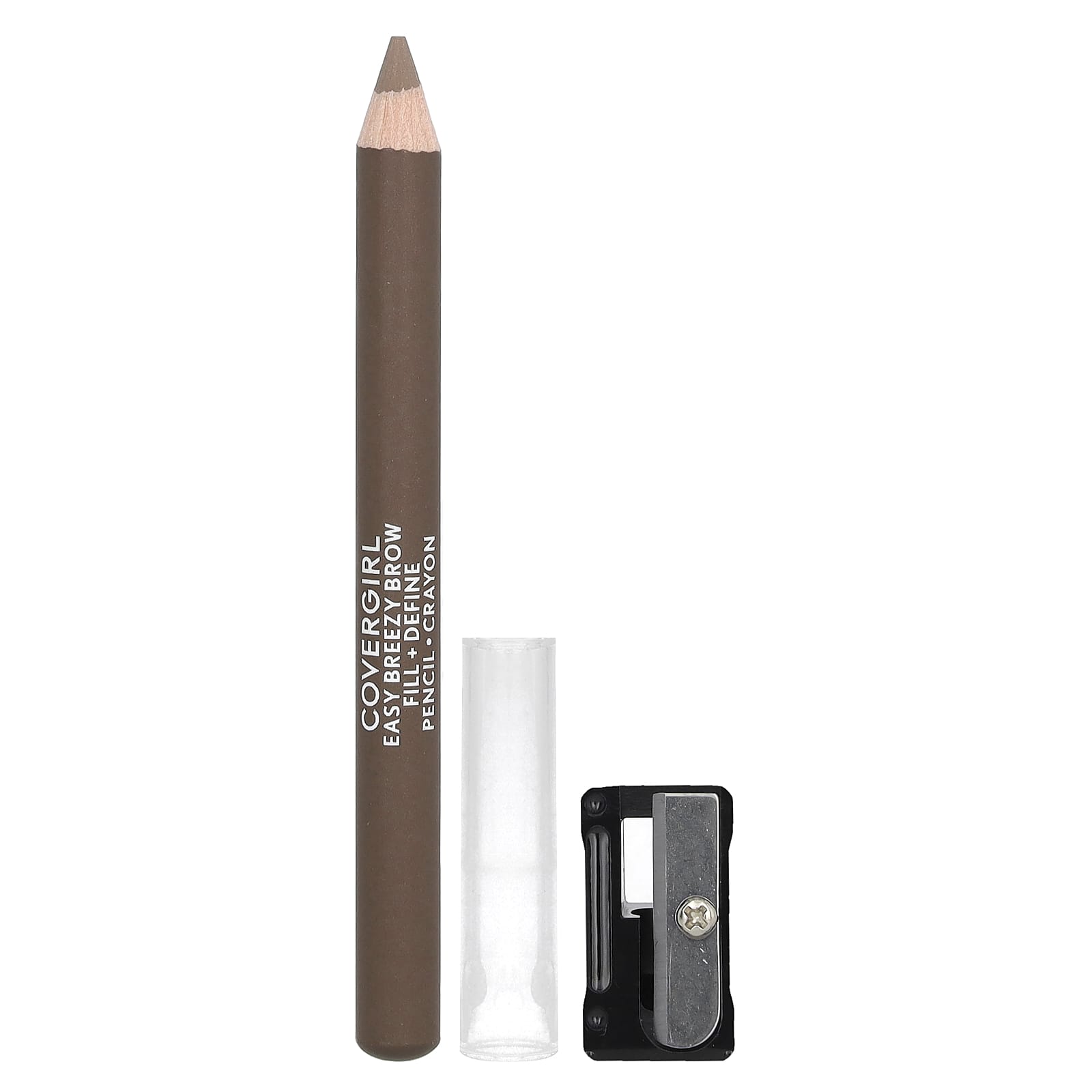 Covergirl Easy Breezy Brow Fill + Define Pencil Soft Brown 0.06 oz - Image 1