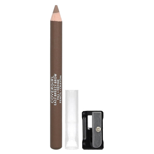 Covergirl Easy Breezy Brow Fill + Define Pencil Soft Brown 0.06 oz - Image 1