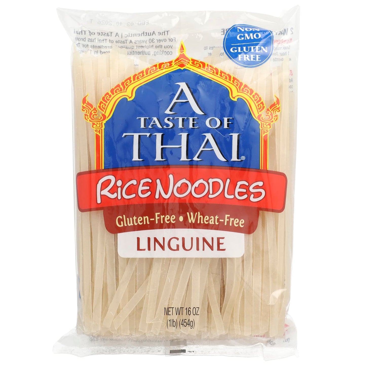 A Taste of Thai Gluten-Free Rice Noodles, 16 oz - Image 1