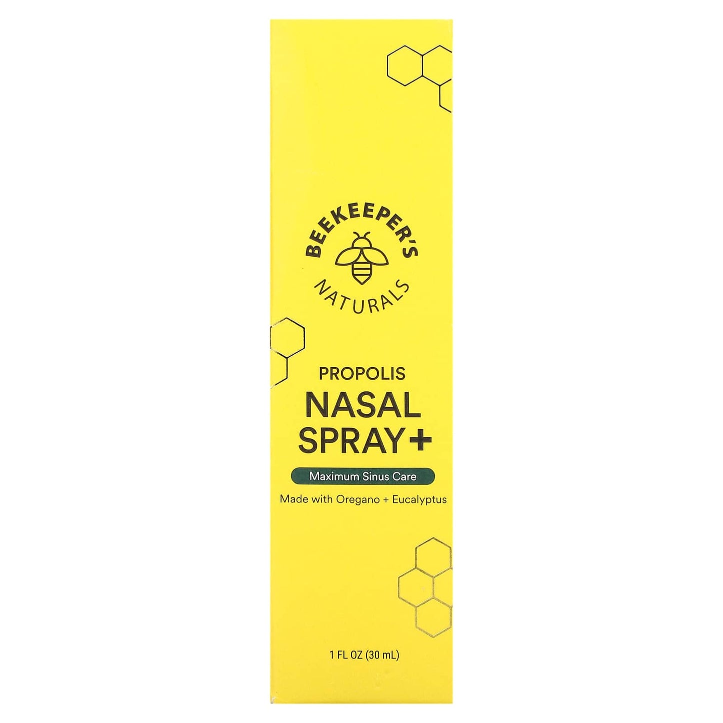 Propolis Nasal Spray for Sinus Care by Beekeeper's Naturals, 1 fl oz - Image 2