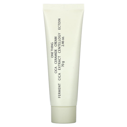 One Thing, Cica Ceramide Cream , 2.46 oz (70 g) - Image 1