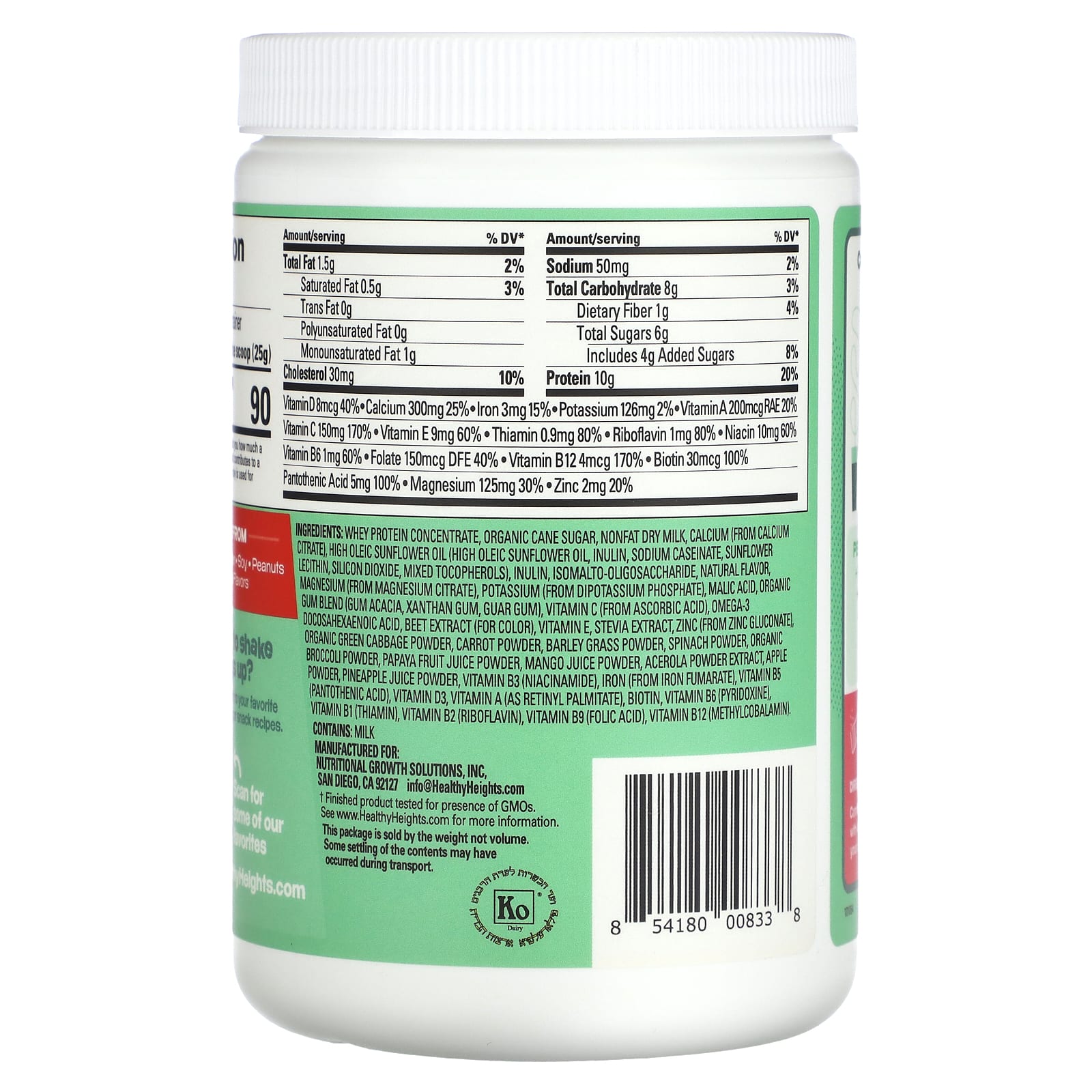 Strawberry Kidz Protein for Kids 2+ | Immune Support & Nutrition - Image 2