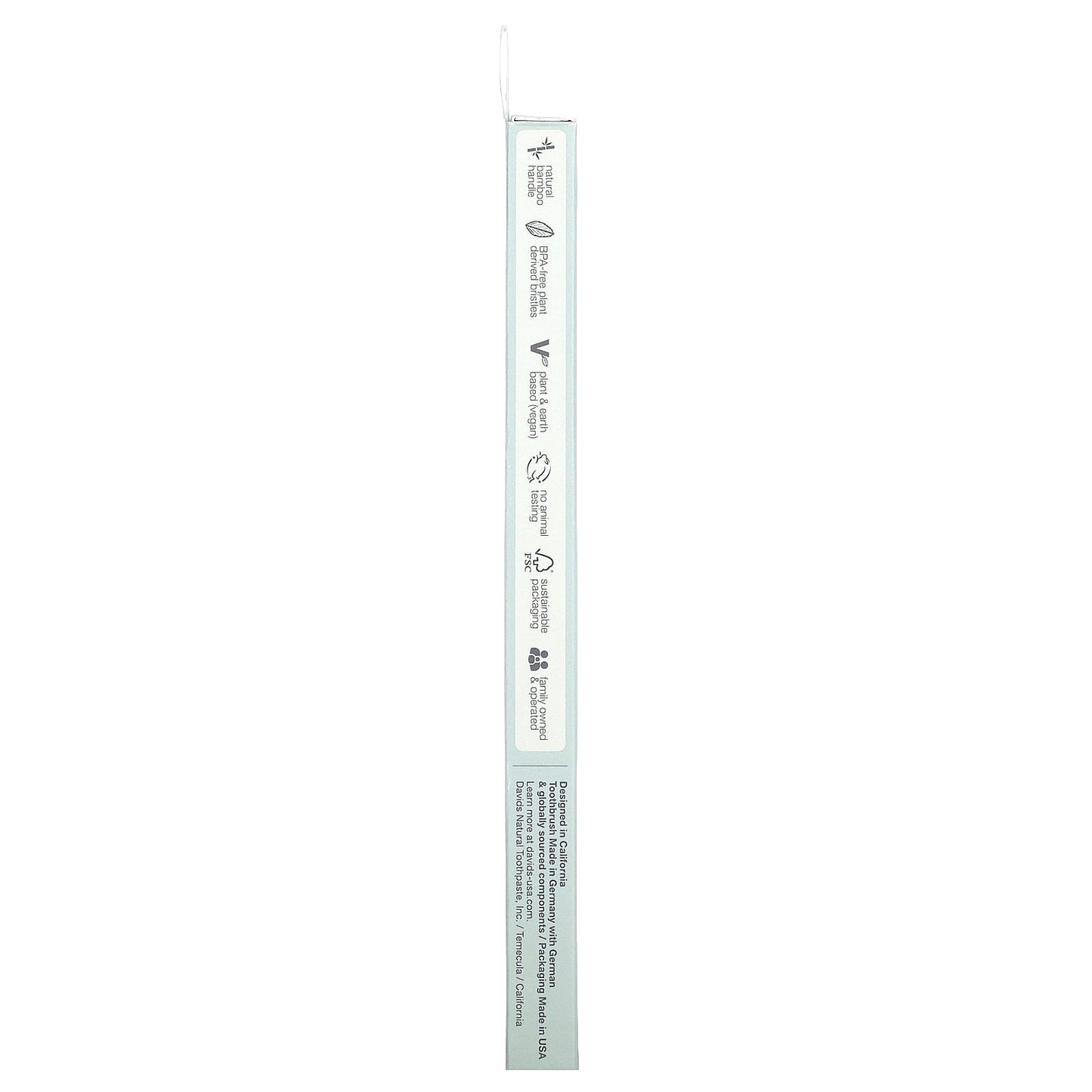 Bamboo Toothbrush for Adults, Soft Bristles, BPA-Free, Cruelty-Free - Image 2
