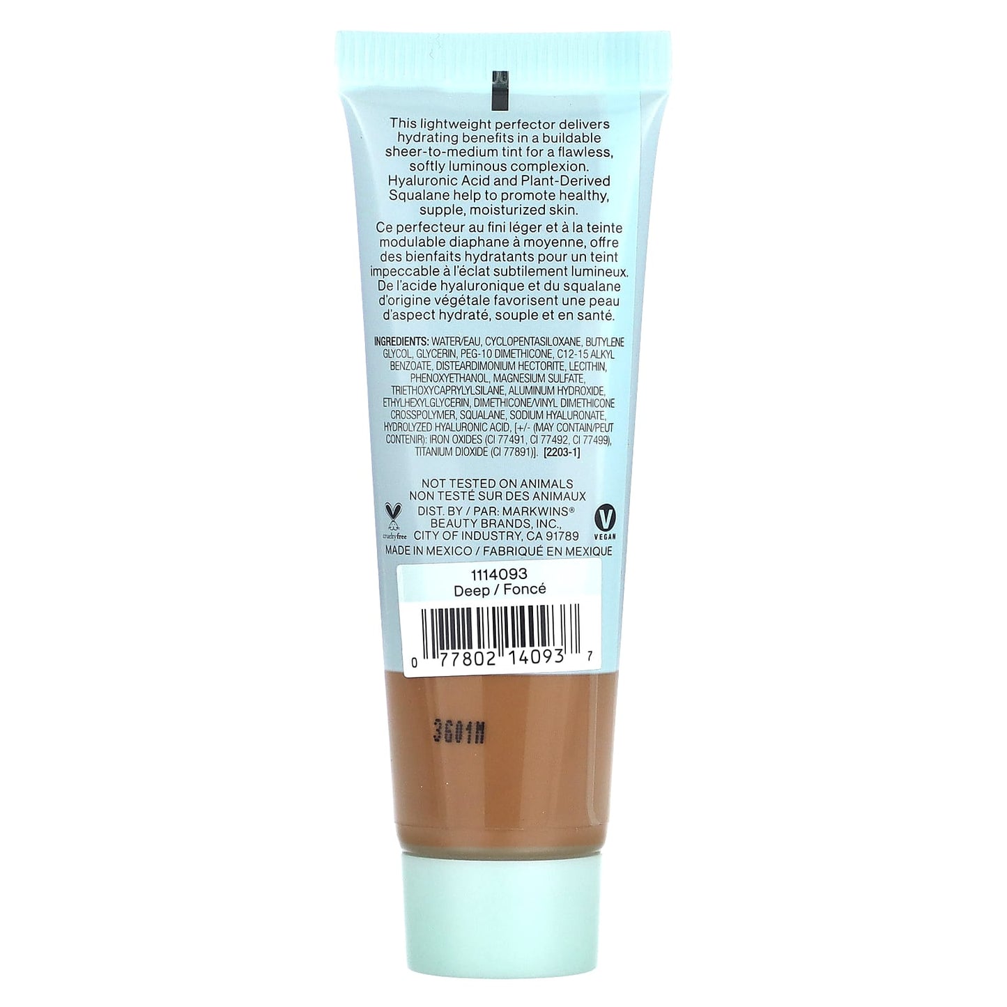 wet n wild, Barefocus, Tinted Hydrator, 1114093 Deep, 0.91 fl oz (27 ml) - Image 2