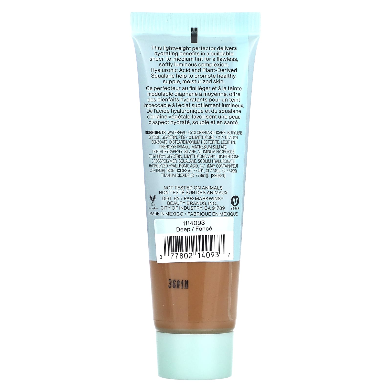 wet n wild, Barefocus, Tinted Hydrator, 1114093 Deep, 0.91 fl oz (27 ml) - Image 2