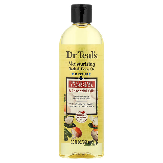 Dr. Teal's Moisturizing Bath & Body Oil with Shea Butter & Almond Oil - Image 1
