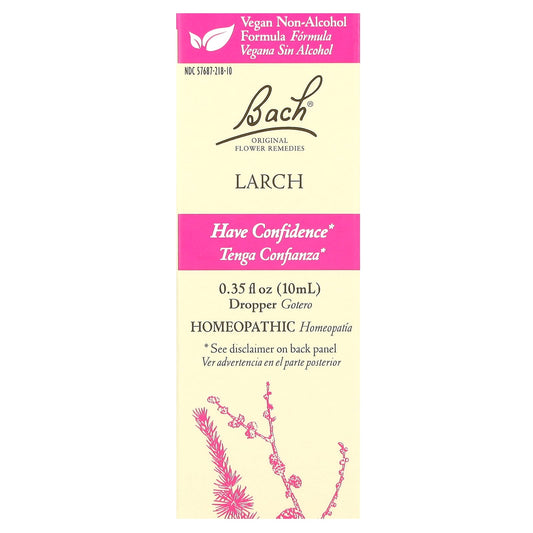 Boost Confidence with Bach's Larch Flower Remedy - 0.35 fl oz - Image 1