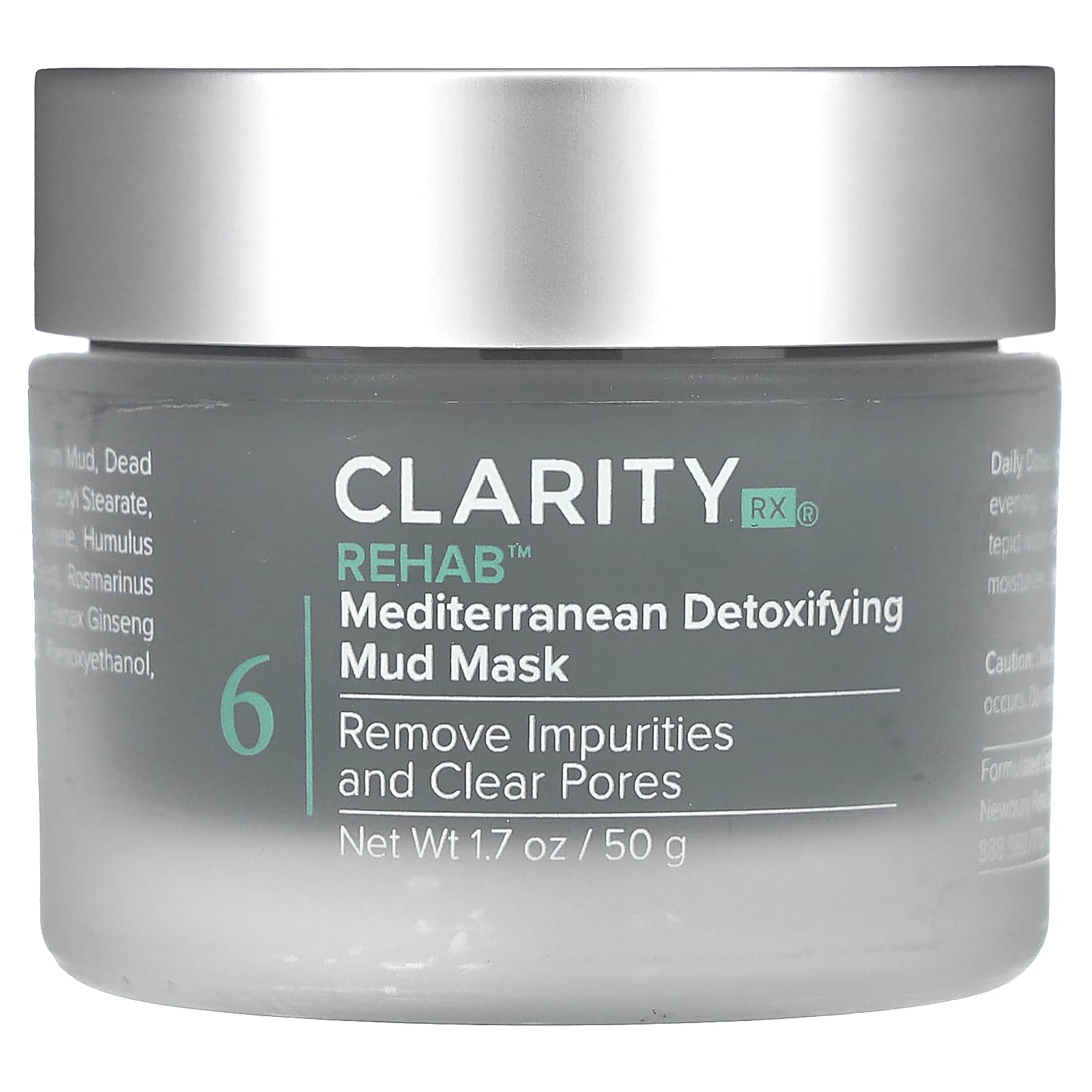 Revive Your Skin with ClarityRx Mediterranean Detoxifying Mud Mask - Image 1