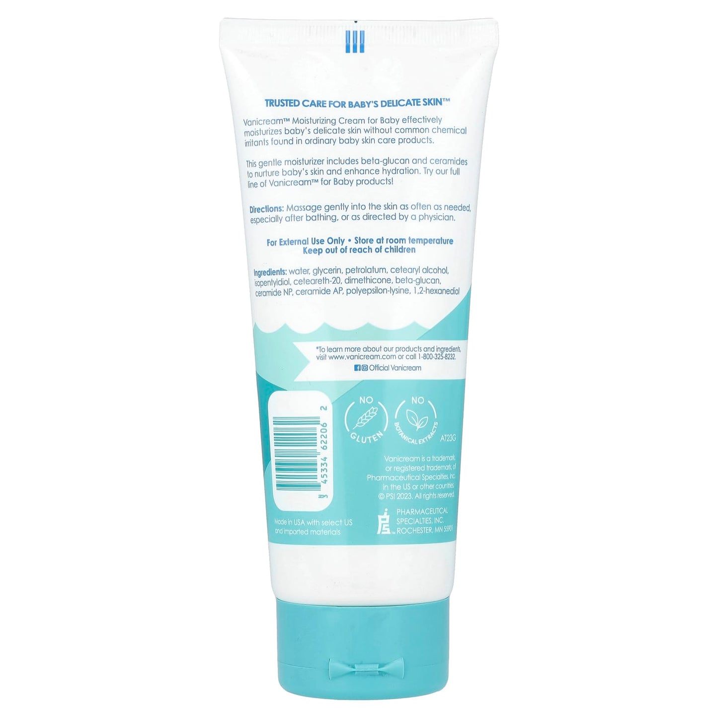 Vanicream, Moisturizing Cream, For Baby, For Sensitive Skin, 6 oz (170 g) - Image 2