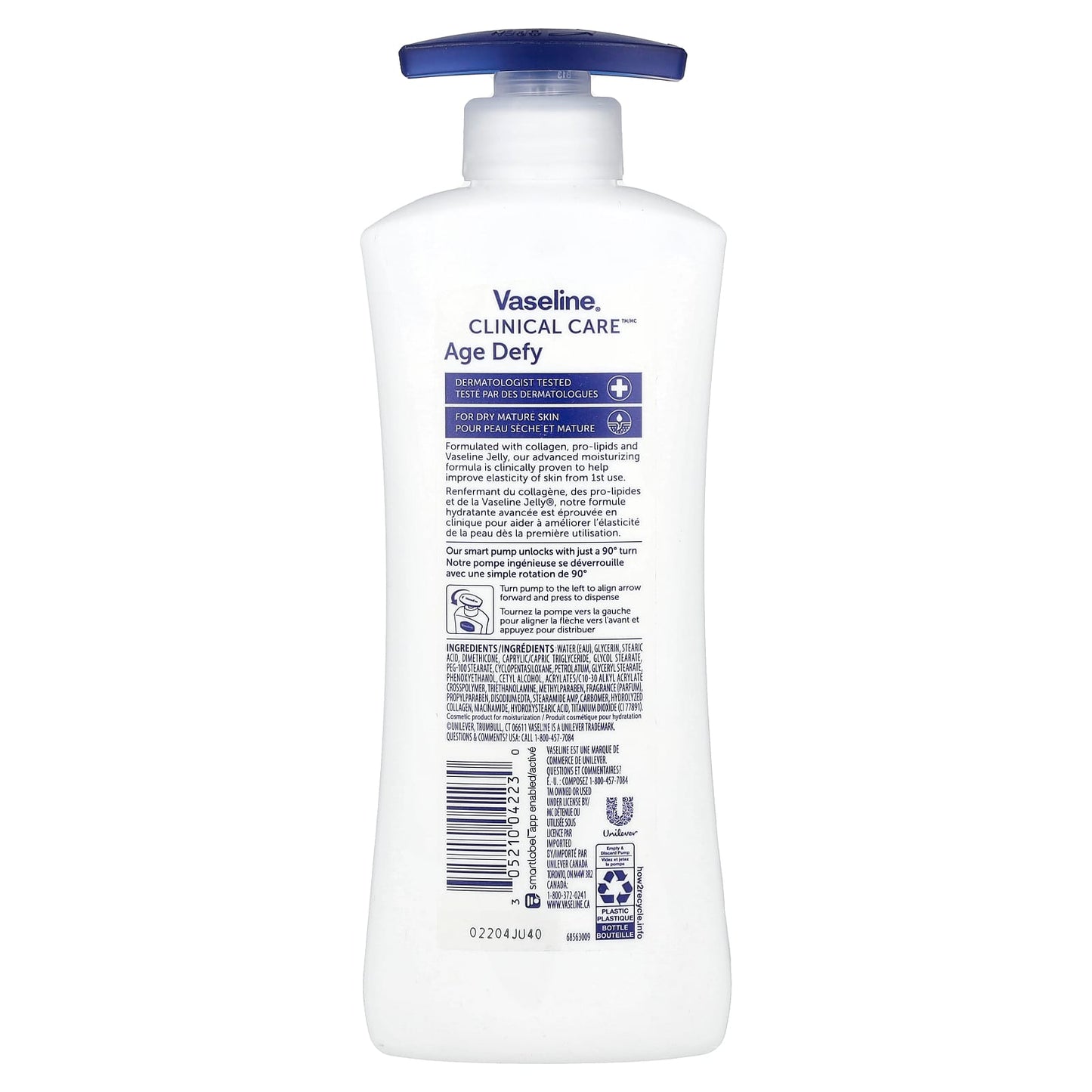 Vaseline, Clinical Care™, Age Defy Body Lotion, 13.5 fl oz (400 ml) - Image 2