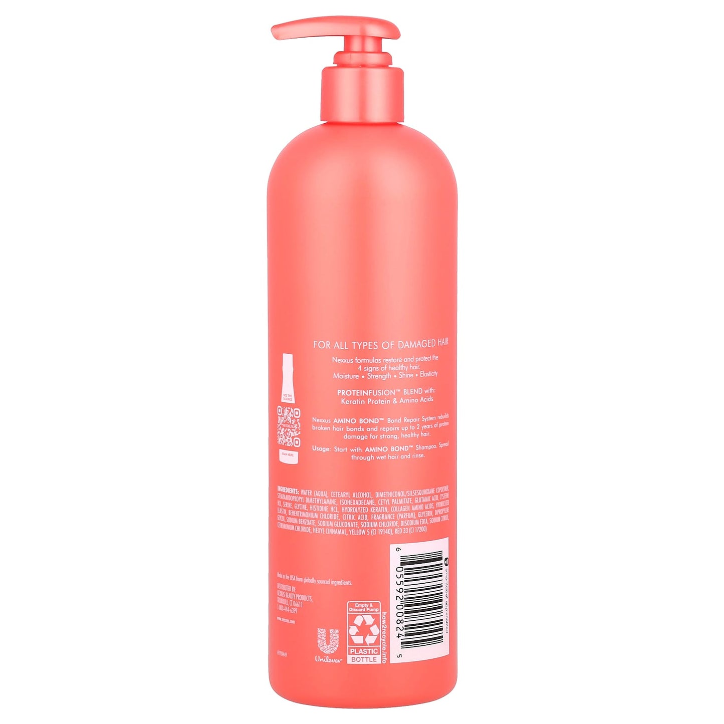Nexxus, Amino Bond™, Conditioner, For All Types of Damaged Hair, 16.5 fl oz (488 ml) - Image 2