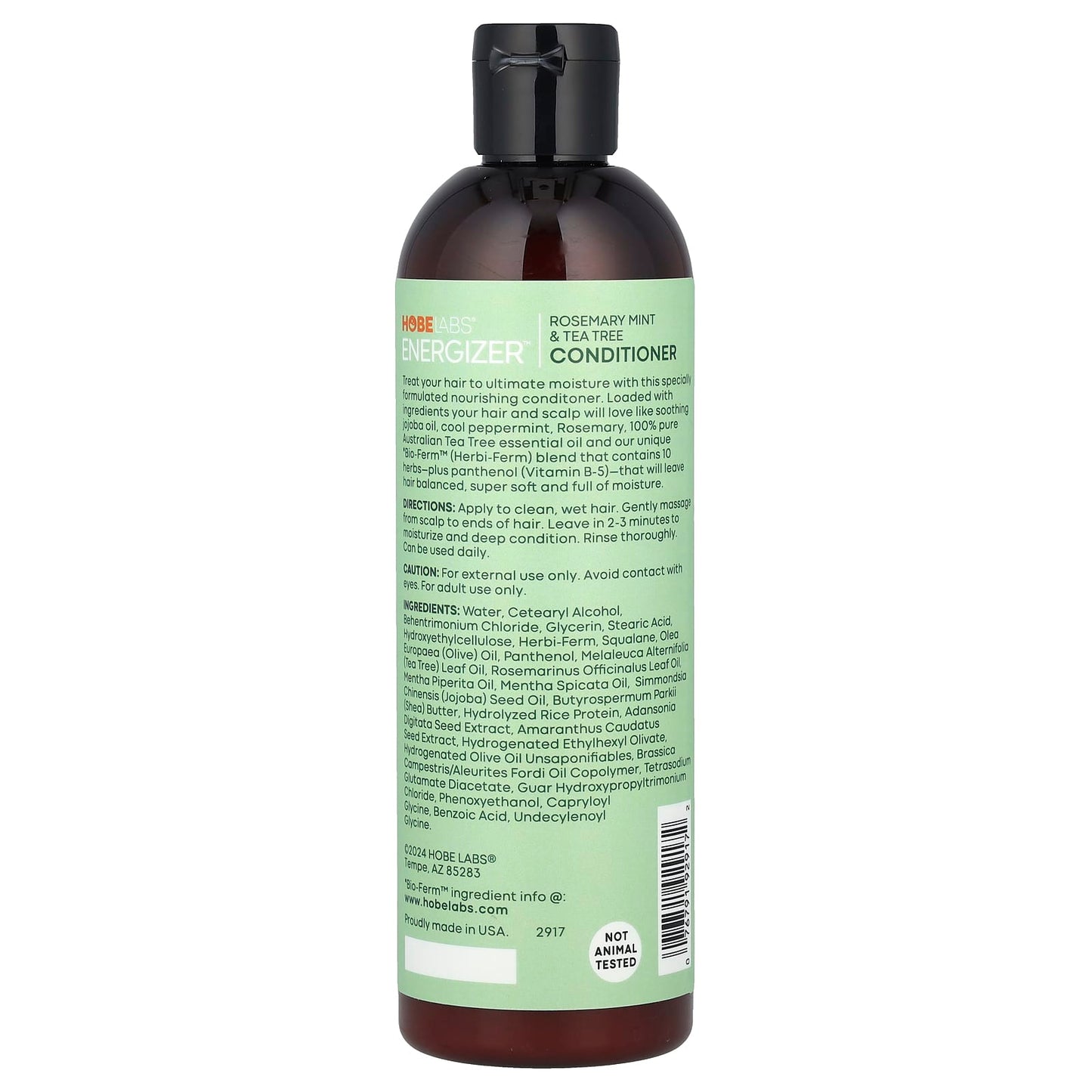 Rosemary Mint & Tea Tree Hair Conditioner, 12 fl oz - Moisturizing & Softening - Image 2