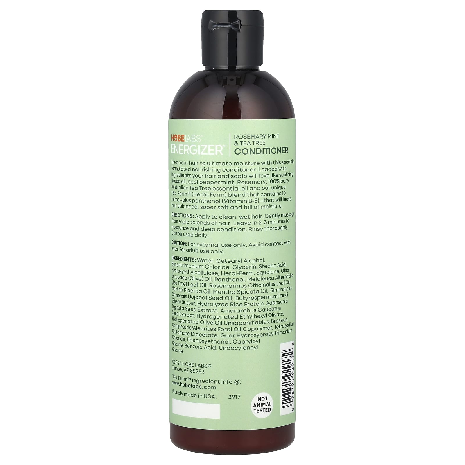 Rosemary Mint & Tea Tree Hair Conditioner, 12 fl oz - Moisturizing & Softening - Image 2