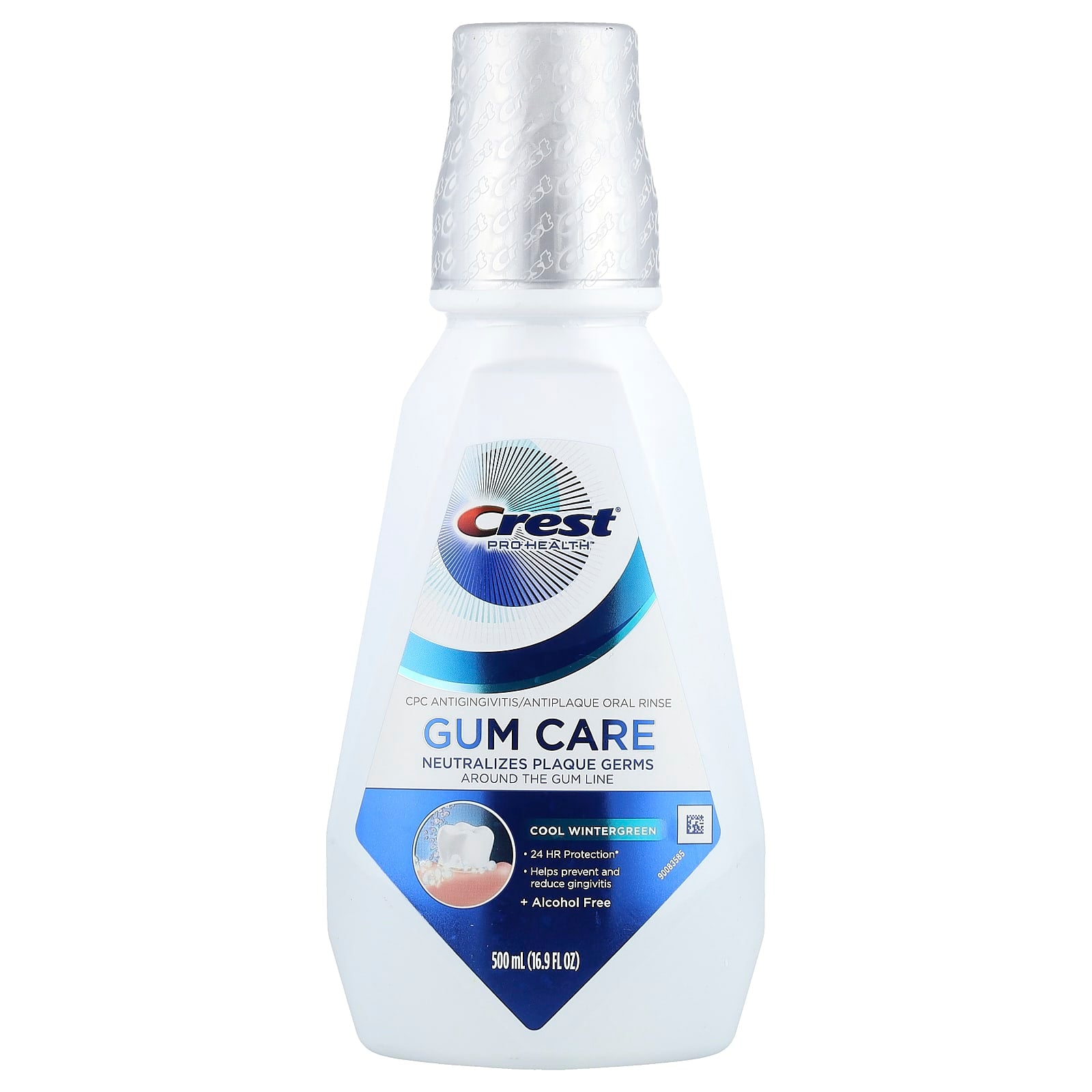 Crest Pro-Health Gum Care Mouthwash, Cool Wintergreen, 16.9 fl oz - Image 1