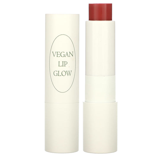 Nacific, Vegan Lip Glow, 02 Salmon Beige, 0.13 oz (3.9 g) - Image 1