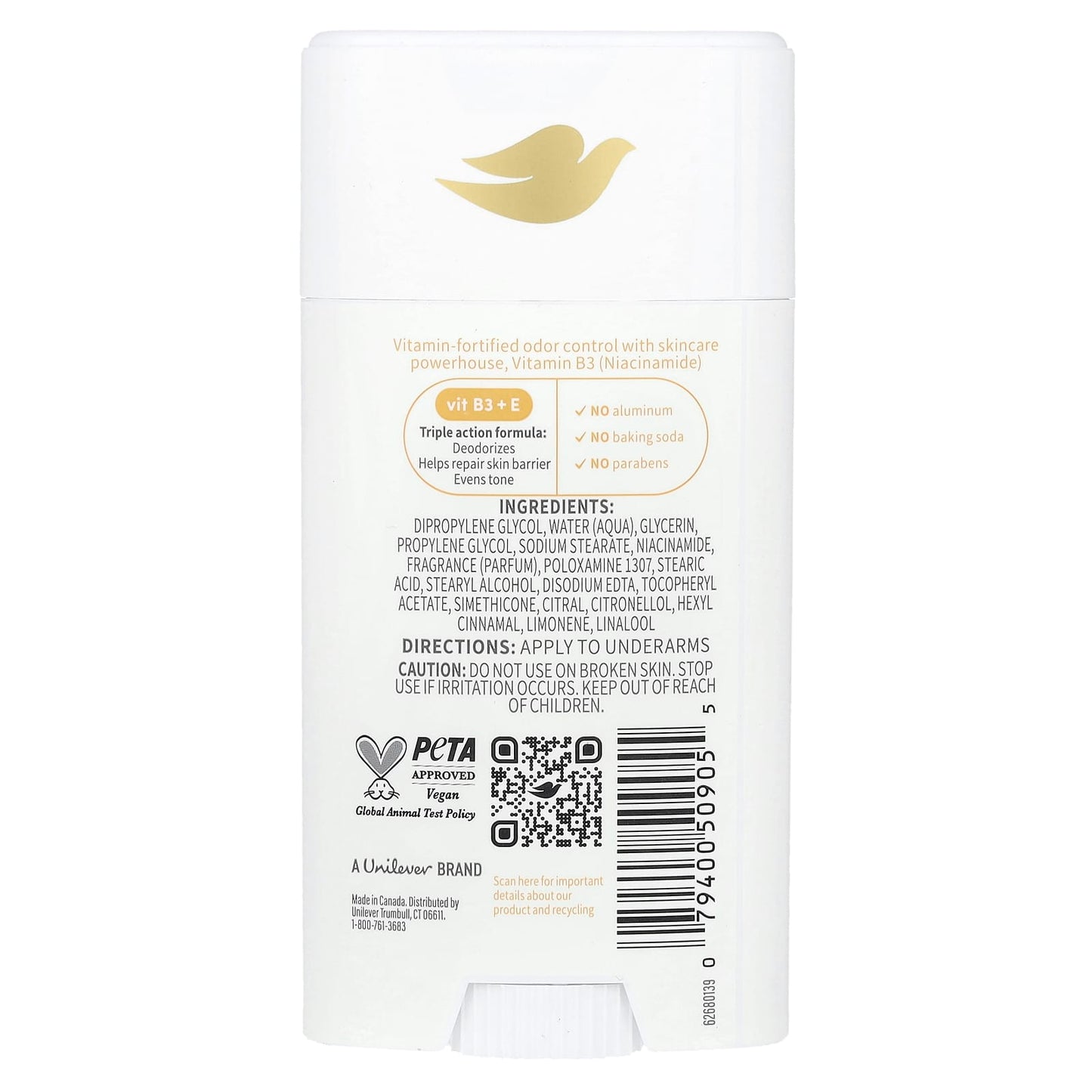 Peaches & Shea Butter Deodorant - Long Lasting, Vegan, Aluminum Free - Image 2