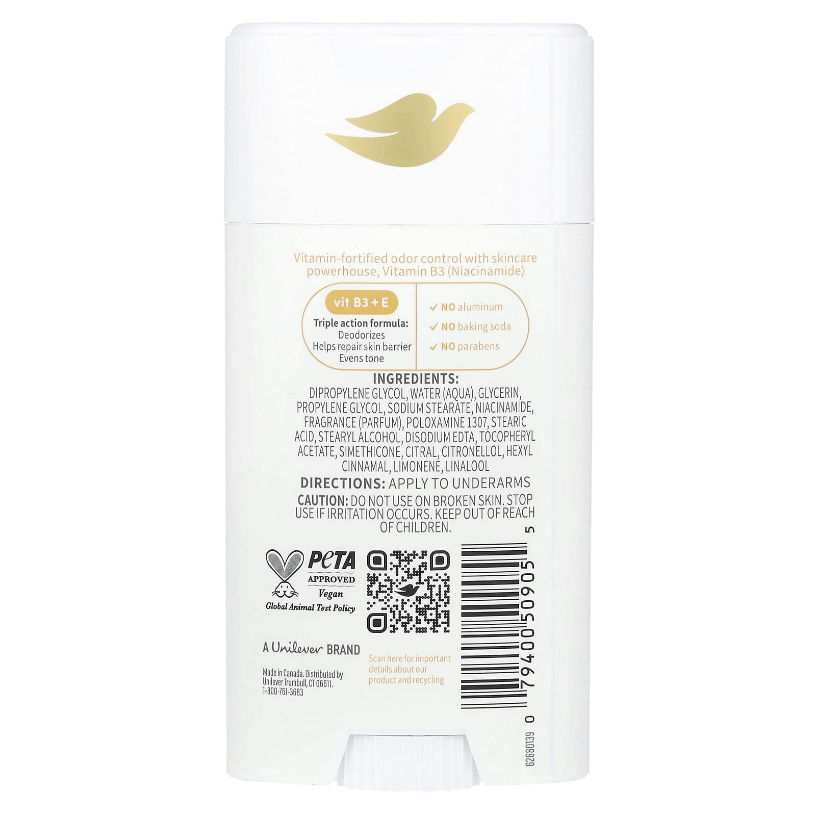 Peaches & Shea Butter Deodorant - Long Lasting, Vegan, Aluminum Free - Image 2