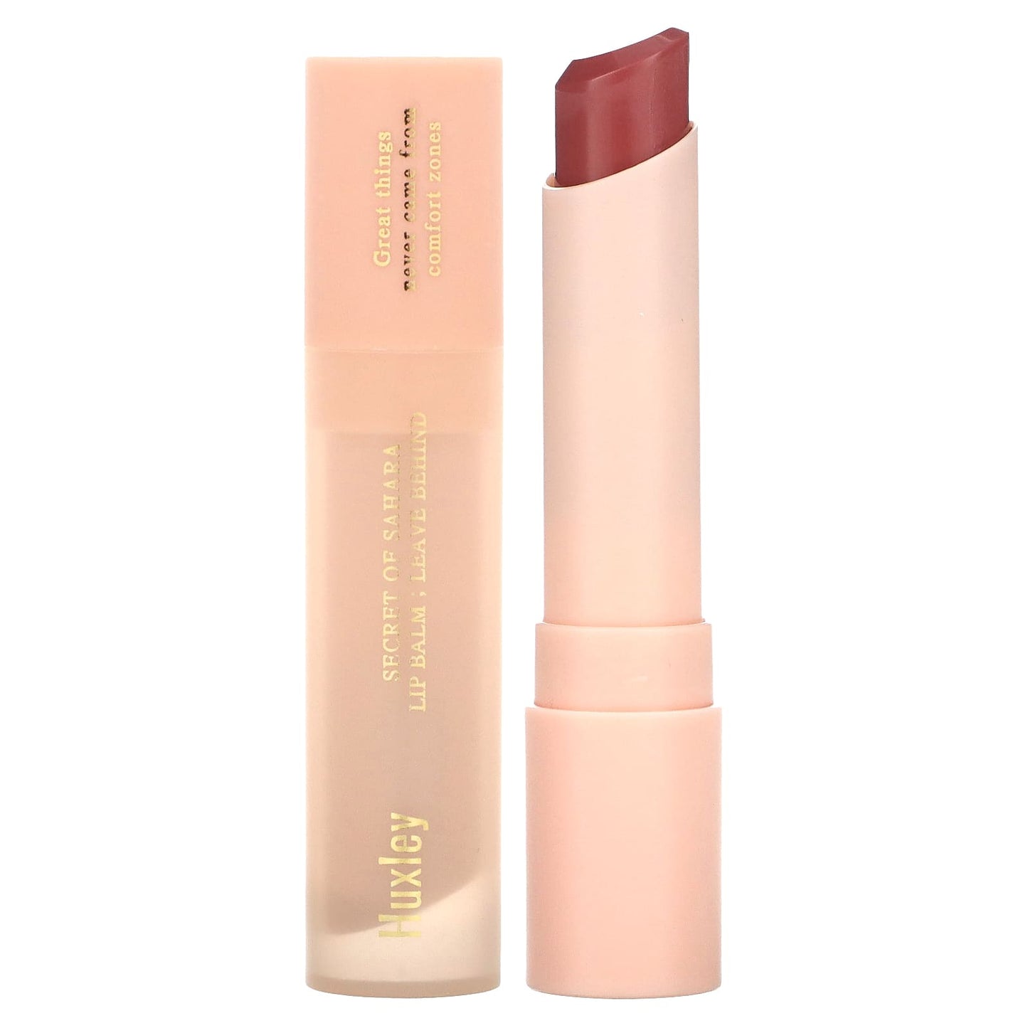 Soothe Dry Lips with Huxley's Sahara Lip Balm - Image 1