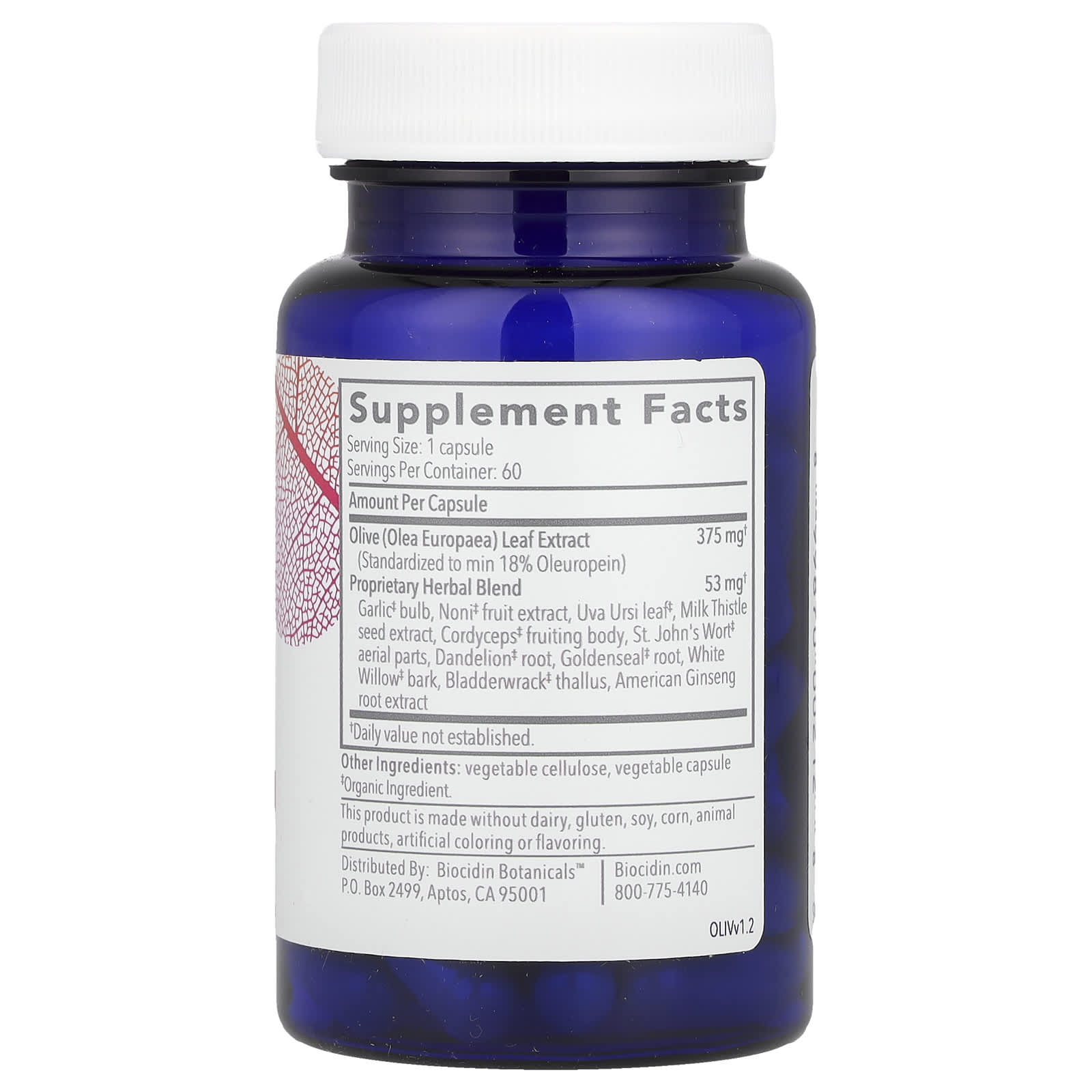 Olive Leaf Extract Supplement for Immune Balance & Microbial Support - Image 2