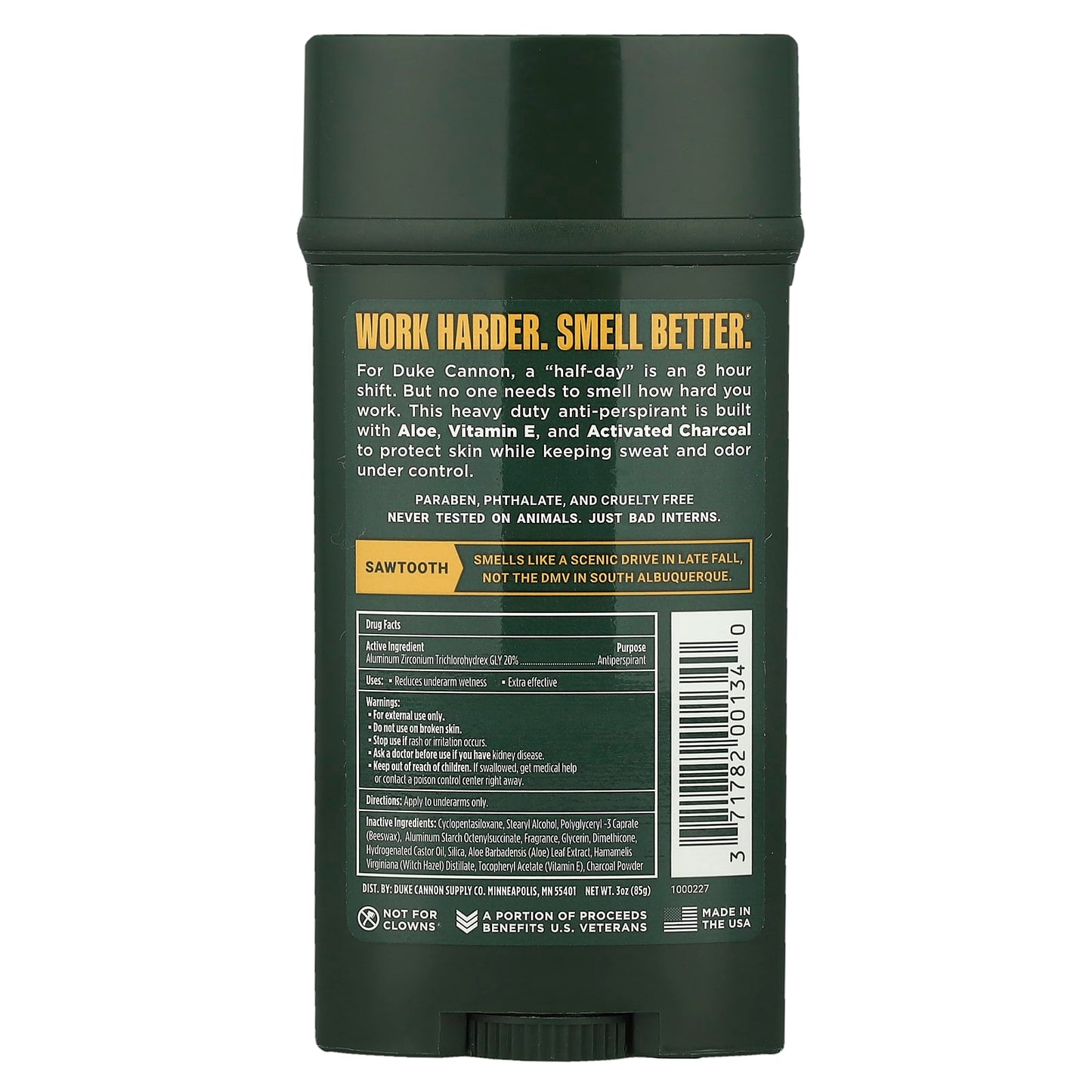 Alpine Air + Cedarwood Anti-Perspirant Deodorant by Duke Cannon Supply Co. - Image 2