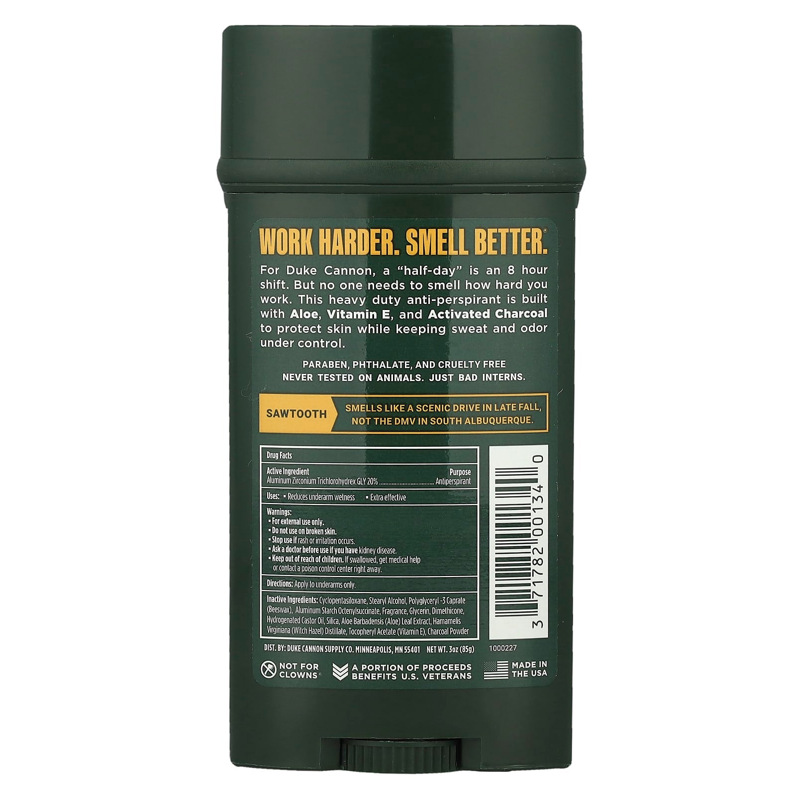 Alpine Air + Cedarwood Anti-Perspirant Deodorant by Duke Cannon Supply Co. - Image 2
