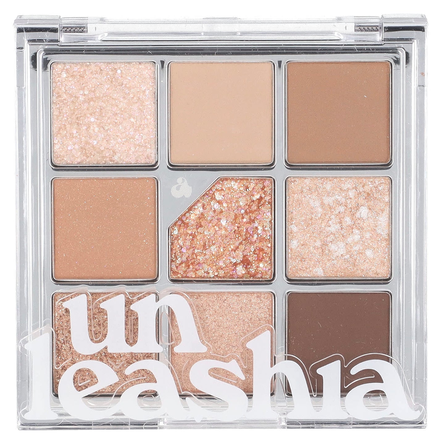 Unleashia, Glitterpedia Eyeshadow Palette, No.2 All of Brown, 0.28 oz - Image 1