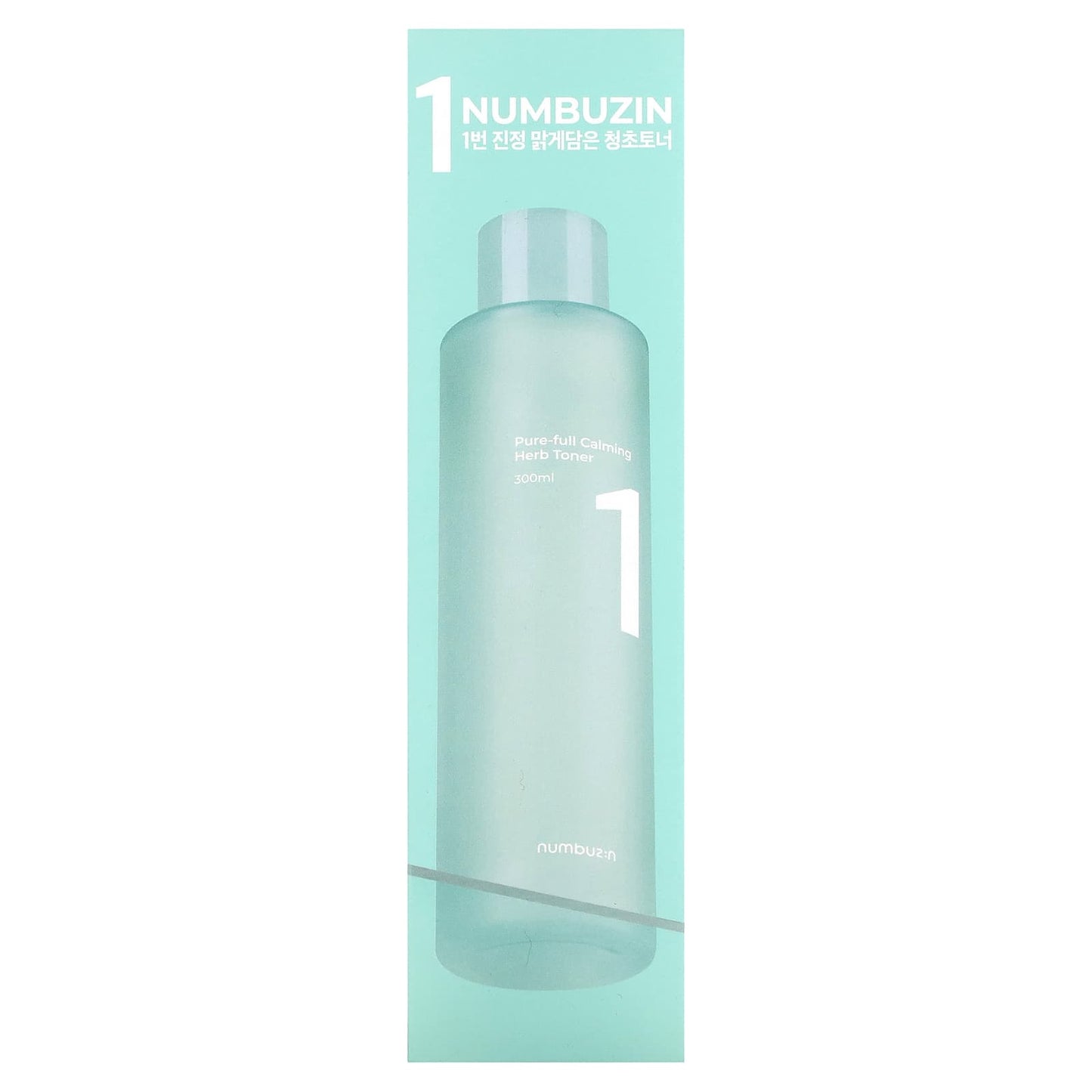Numbuzin, No.1 Pure-Full Calming Herb Toner, 10.14 fl oz (300 ml) - Image 2