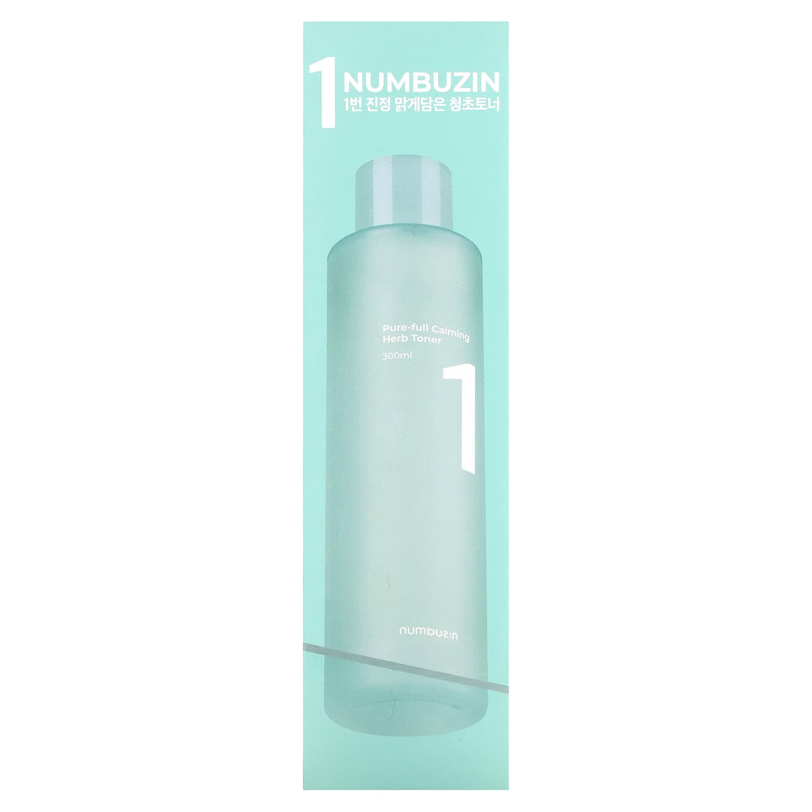 Numbuzin, No.1 Pure-Full Calming Herb Toner, 10.14 fl oz (300 ml) - Image 2