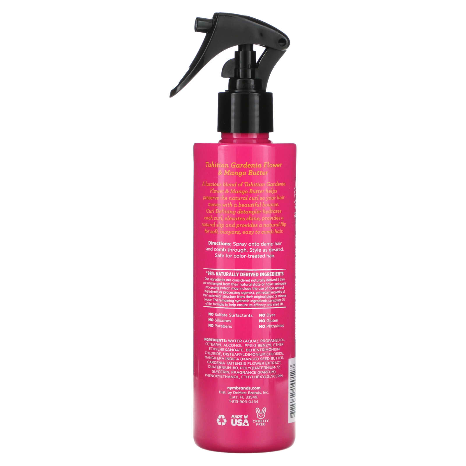 Not Your Mother's, Curl Defining Detangler, Tahitian Gardenia Flower & Mango Butter, 8 fl oz (236 ml) - Image 2