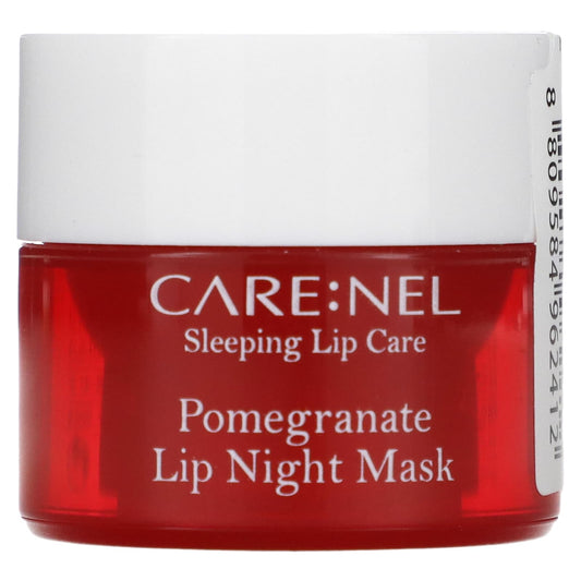 Pomegranate Lip Night Mask by Care:Nel - Hydrate Dry Lips Overnight - Image 1
