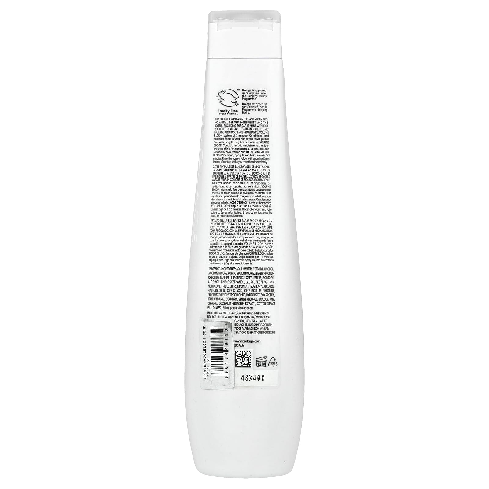 Biolage Volume Bloom Conditioner for Fine Hair - 13.5 fl oz (400 ml) - Image 2