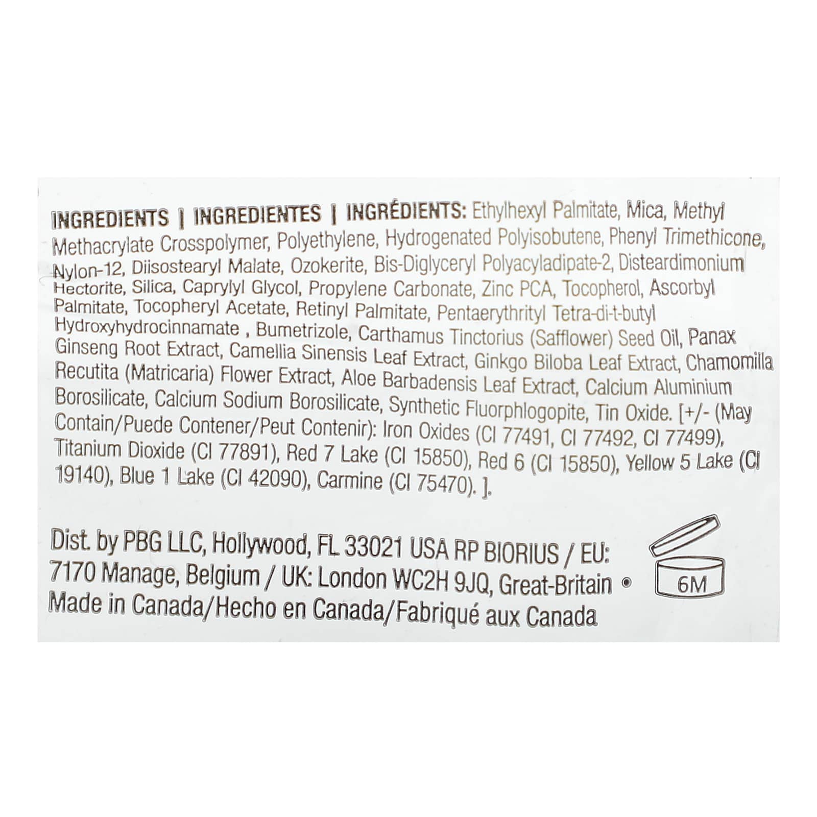 Palladio, I'm Blushing! 2-In-1 Cheek and Lip Tint, Peach BLT06, 0.2 oz (6 g) - Image 2