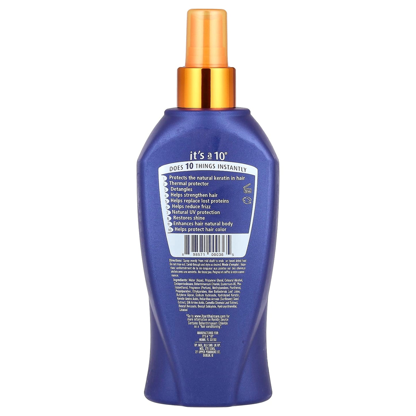 Keratin Hair Repair Spray | Instant Detangling & Shine - Image 2
