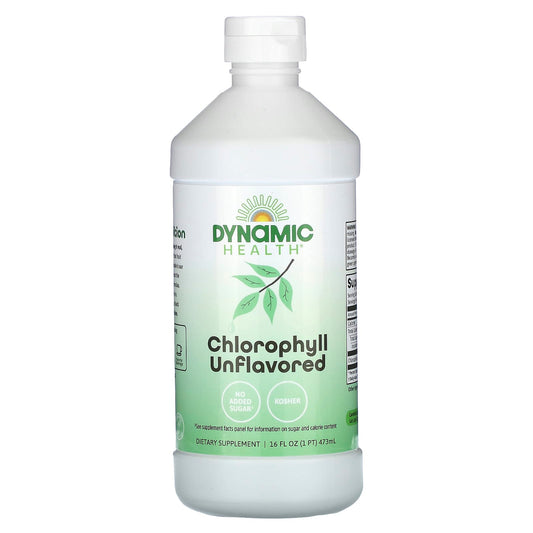 Boost Energy & Vitality with Dynamic Health Chlorophyll Unflavored Juice Concentrate - Image 1