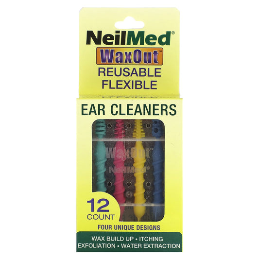 NeilMed, WaxOut, Ear Cleaners, 12 Cleaners - Image 1