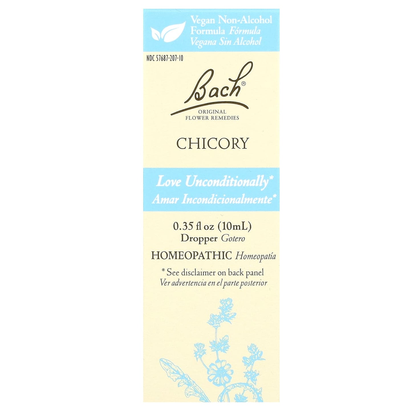 Bach Original Flower Remedies Chicory for Emotional Wellbeing - Image 1